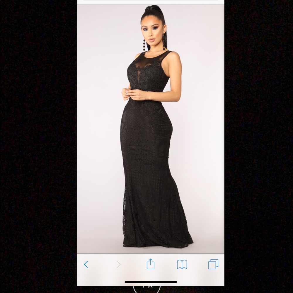 Fashion Nova Lace Mermaid Dress Prom